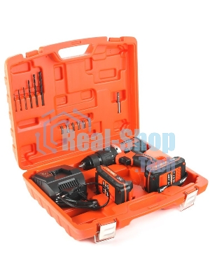 Дрель-шуруповерт Patriot BR 210Li-h UES, 21 В, 2 Ач, 50 Нм, бесщеточный, ударный