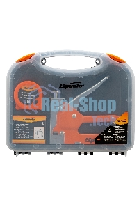 Набор Sparta: степлер мебельный регулируемый, скобы 500 шт, рулетка 2м., тип скобы 53, 4-14 мм