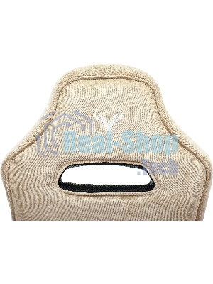 Кресло Бюрократ VIKING 6 KNIGHT BR FABRIC коричневый, ткань, 120 кг, механизм качания