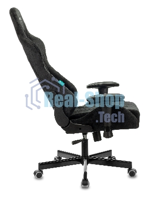 Кресло Бюрократ VIKING KNIGHT LT20 FABRIC черный, ткань, 120 кг, механизм качания
