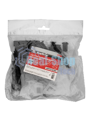 Комплект зажим + клин для системы выравнивания плитки Matrix СВП Ворота, 40/40 шт. в пакете