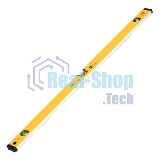 Уровень алюминиевый Denzel, магнит., фрезерованный, 3 глазка (1 зеркал.), 0,5 мм/м, 1000 мм