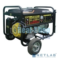 Электрогенератор бензиновый Huter DY8000LX, 7 кВт, 81 дБ, 76 кг