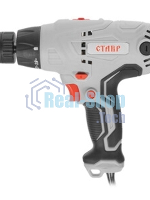 Дрель-шуруповерт СТАВР ДШС-10/450-2С, 450 Вт, 24 Нм, щеточный