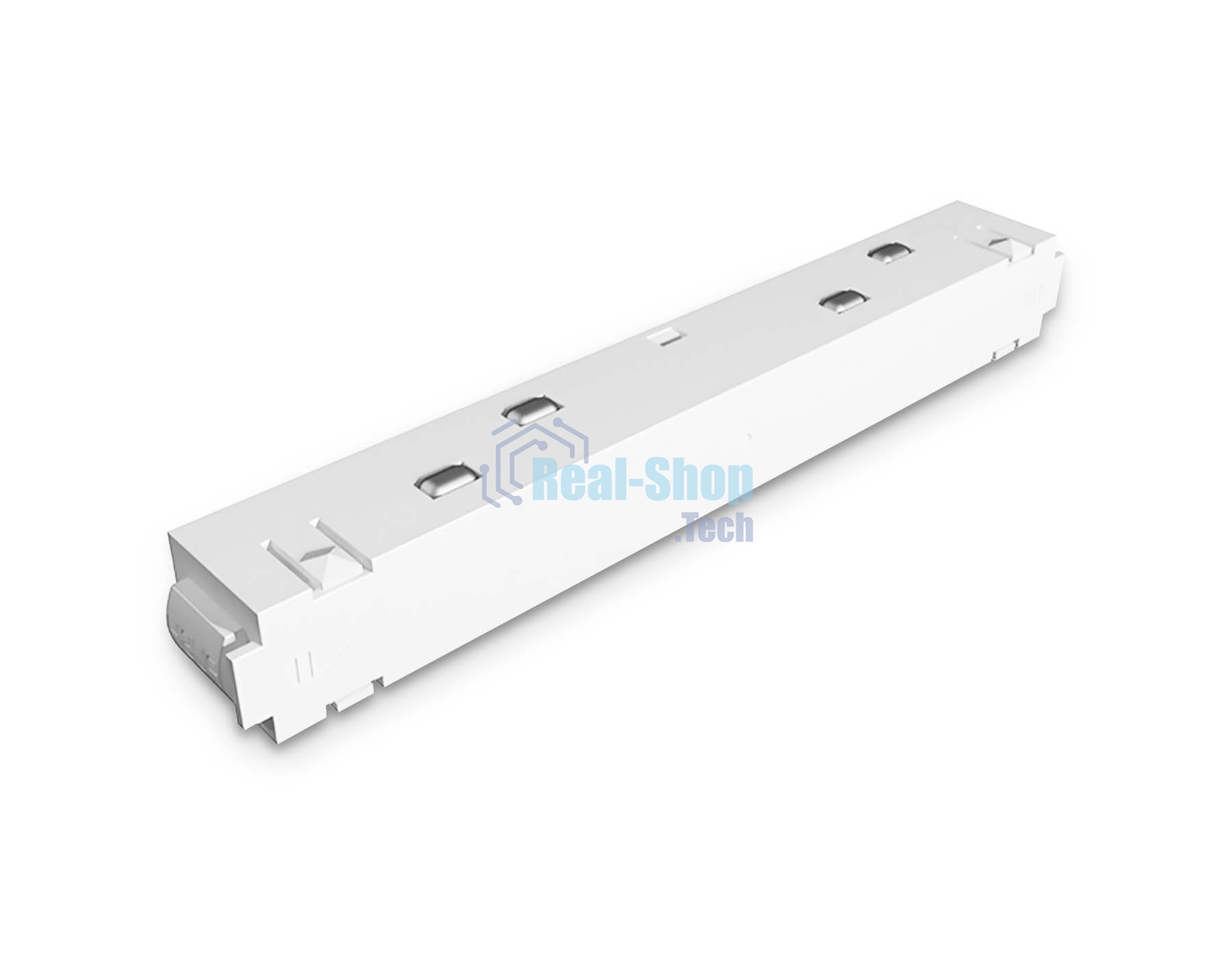 GL3629 WH белый коннектор питания прямой для шинопровода IP20 48V 215*18*18