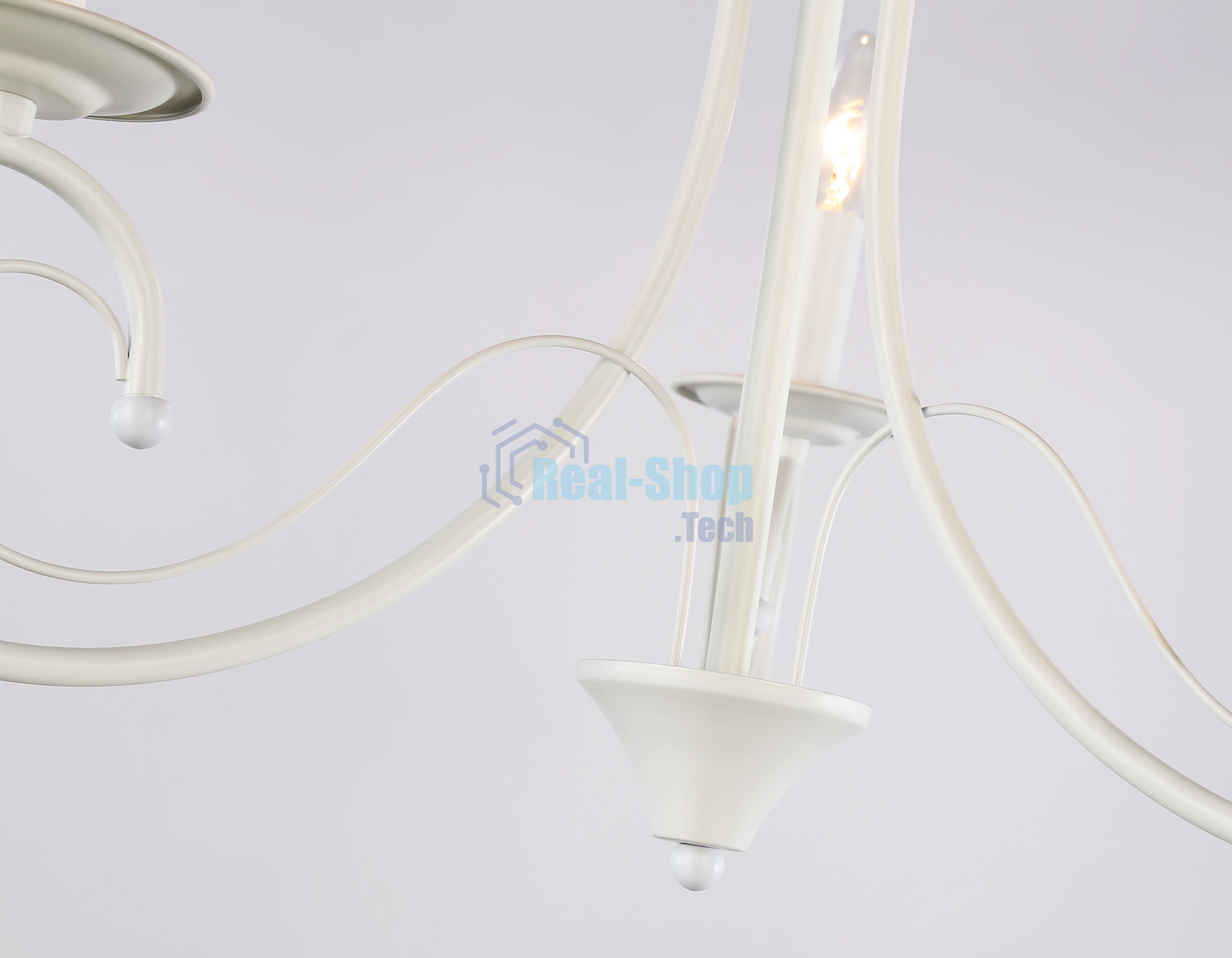 Светильник Ambrella light TR9605/3 WH белый E14/3 max 40W D560*650