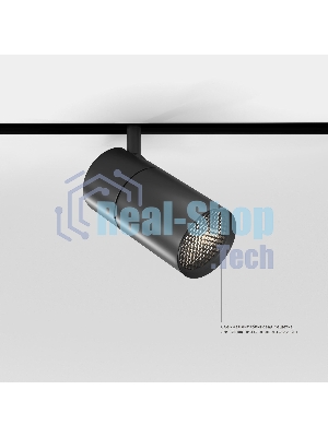 Трековый светильник Slim Magnetic R02 12W 4200K (черный) 85012/01