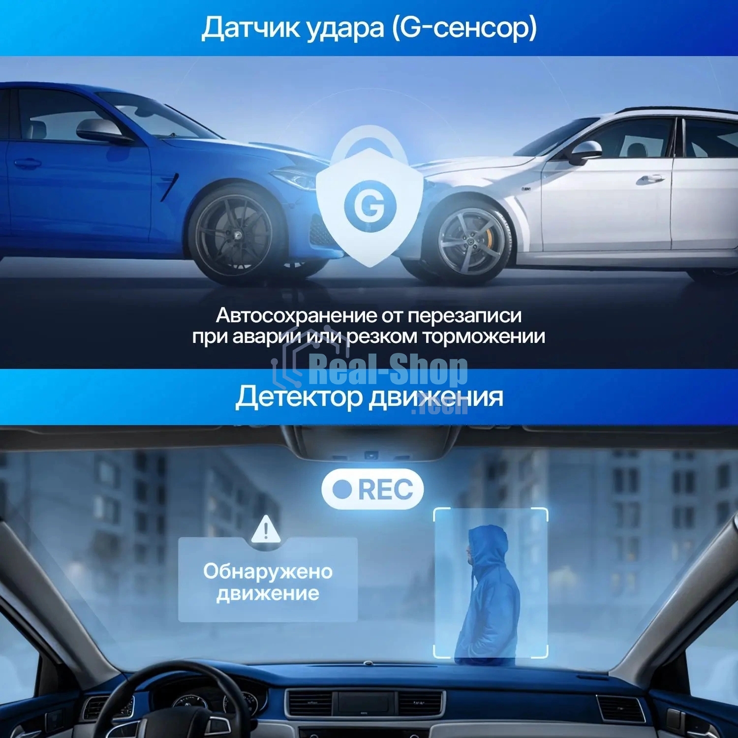 Видеорегистратор TrendVision Victory черный 2Mpix 1080x1920 1080p 170гр. GPS GP6248