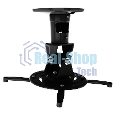 Кронштейн для проектора Cactus CS-VM-PR01-BK черный макс.10кг настенный и потолочный поворот и наклон