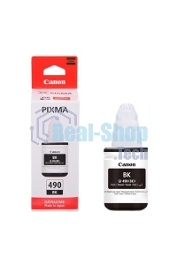 Чернила Canon GI-490BK 0663C001 черный для Canon Pixma G1400/2400/3400 (135мл)