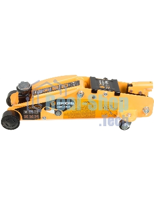 Домкрат ВИХРЬ ДМК-2,5ФК2,5т,140-390мм,сфиксатором,вкейсе, гидравлический подкатной