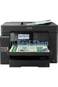 МФУ струйное Epson L15150, (A3, ADF, duplex, 35 стр./мин., Ethernet, Wi-Fi черный)