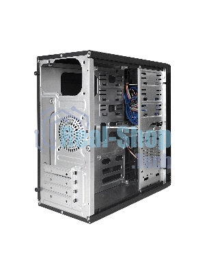 Компьютерный корпус ExeGate EX277439RUS Minitower MA-371X Black, mATX (без БП)