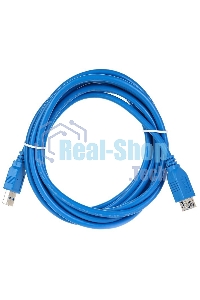 Кабель VCOM VUS7065-3M Кабель-удлинитель USB3.0 Am-Af 3 м