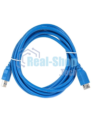 Кабель VCOM VUS7065-3M Кабель-удлинитель USB3.0 Am-Af 3 м