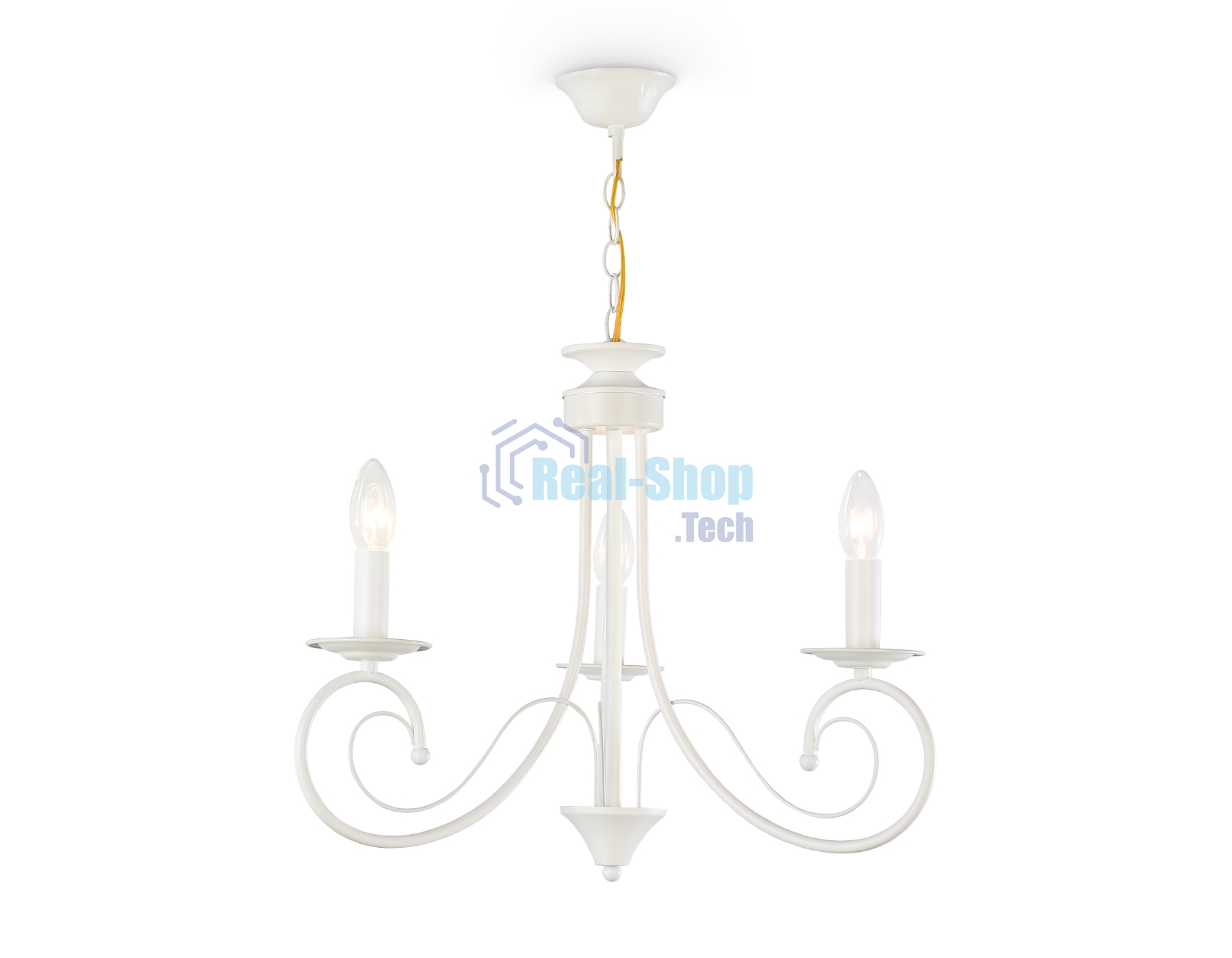 Светильник Ambrella light TR9605/3 WH белый E14/3 max 40W D560*650