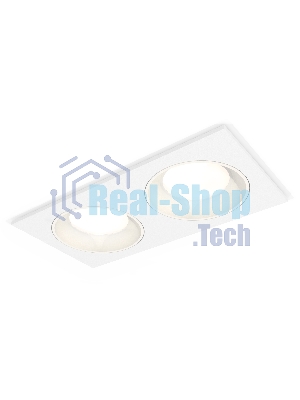Комплект встраиваемого светильника Ambrella light XC7635060 SWH белый песок MR16 GU5.3 (C7635, N7020)
