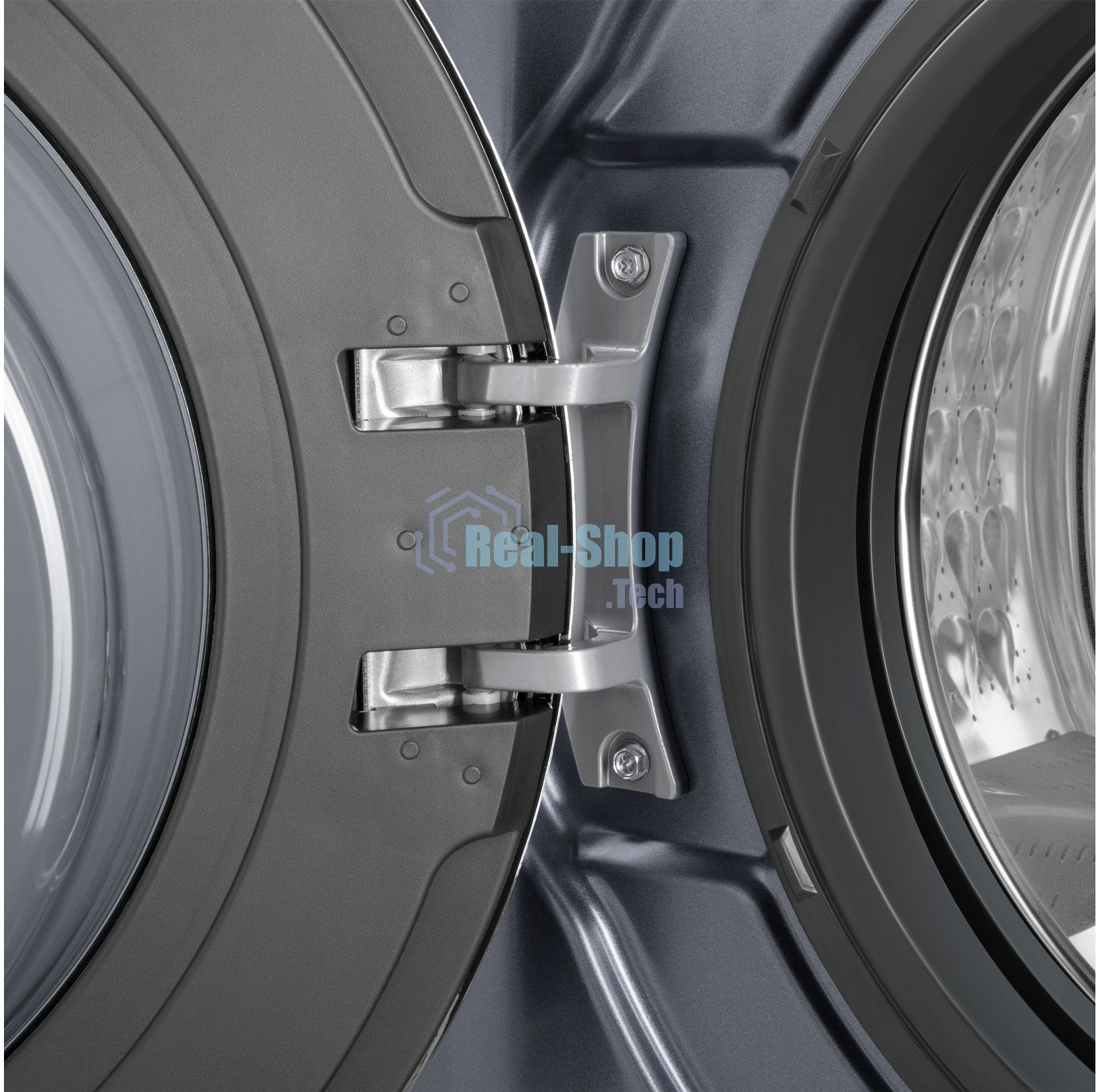 Стиральная машина Maunfeld MFWM1410SB02 темно-серебристый, загрузка фронтальная 10 кг, 1400 об/мин., класс: А+++