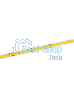 Лента светодиодная 5м COB 312LED/м 8Вт/м IP20 ширина 8мм 24В холодный белый