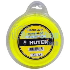 Леска для садовых триммеров Huter R3012 d=3мм L=12м для Huter GGT-1900S(T) (71/2/1)