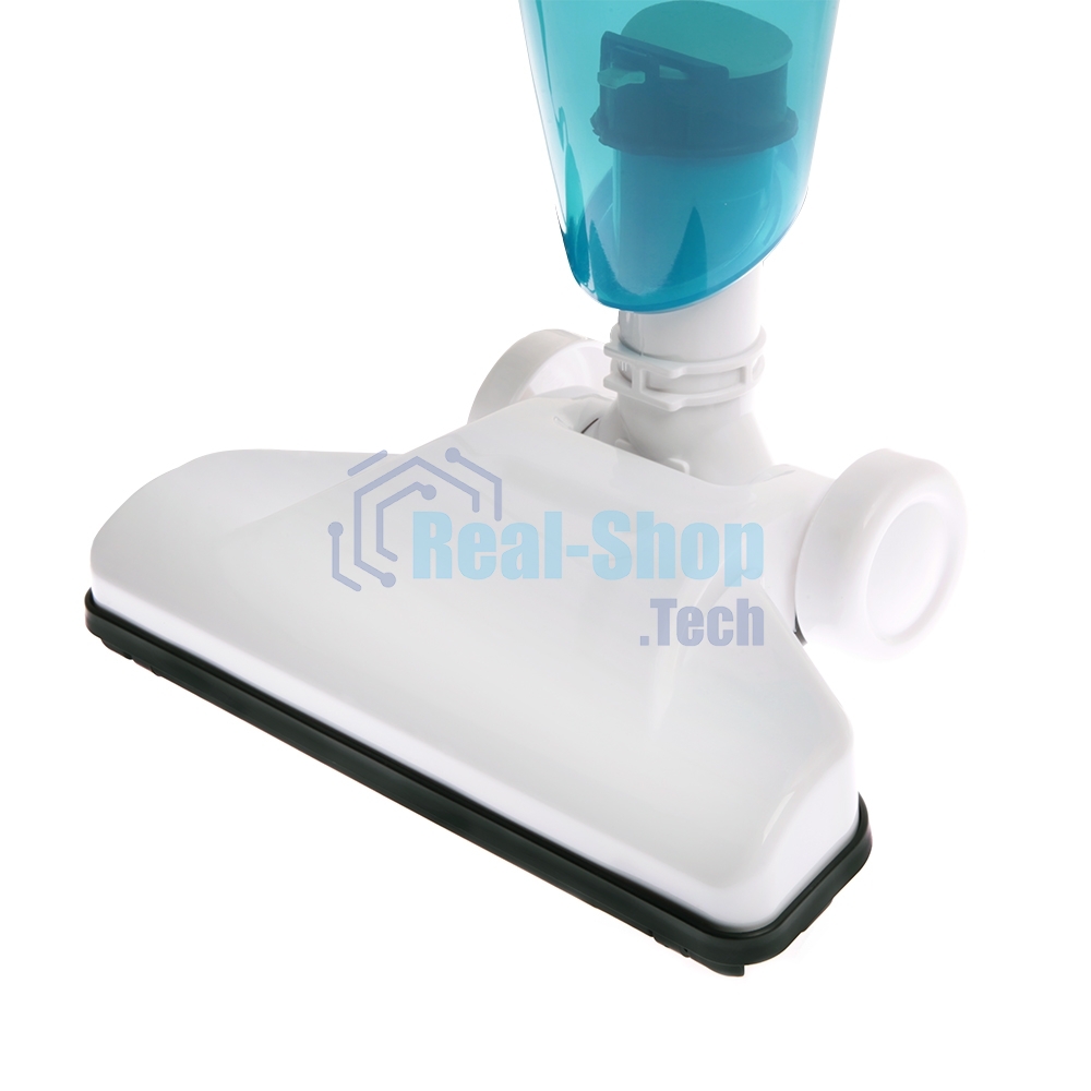 Пылесос вертикальный Endever SkyClean VC-278 белый/голубой, питание от сети, 130 Вт, уборка сухая, пылесборник 1.2 л