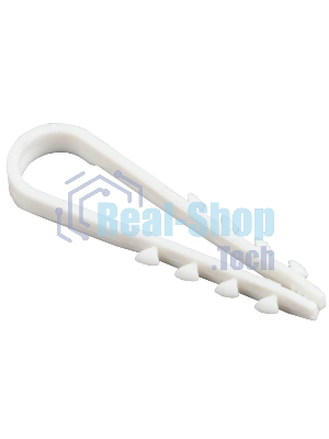 Дюбель хомут Iek UHH35-5-10-100 5-10мм нейлон белый d=5 мм (100шт)