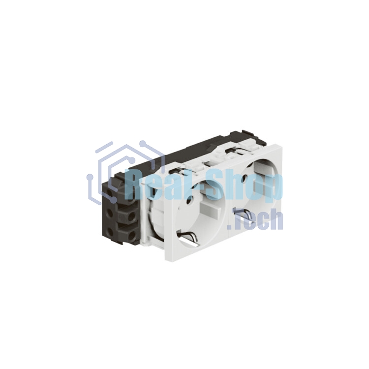 Розетка Mosaic 4М 2*2P+Т нем.стд. 077602 Legrand