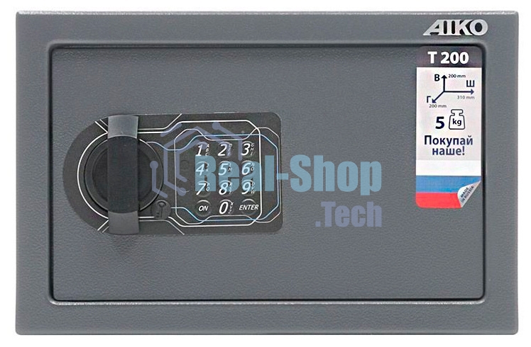 Сейф мебельный Aiko T 200 EL 200x310x200мм электронный