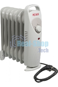 Обогреватель масляный Ресанта ОММ-7Н (7 секций) белый, 700 Вт, 10 м2, термостат 67/3/1