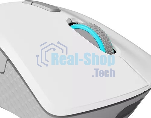 Мышь беспроводная/проводная Lenovo Legion M600 белый, 16000 dpi, радиоканал, Bluetooth, USB, кнопки - 9
