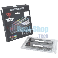 Оперативная память Patriot Viper Venom, DDR5, 32GB (2x16GB), 5600MHz, CL36, DIMM, с радиаторами, RGB, черный