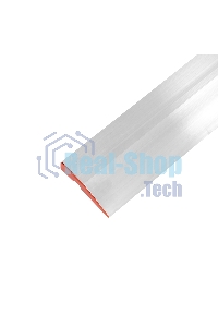 Правило алюминиевое Rexant Трапеция, 1 ребро жесткости, 2,5 м