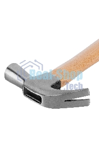 Молоток-гвоздодер Sparta 450 г боек 27 мм деревянная рукоятка