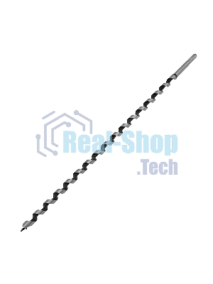 Сверло Matrix по дереву шнековое, 12x460 мм, 6-гранный хвостовик