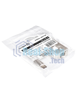 Кабель-адаптер ExeGate EXE-725C-45 (USB3.0 Type-C --> 1xRJ45 UTP 100Mbps/1000Mbps/2.5Gbps, Realtek Chipset RLT8156, корпус алюминиевый, серебристый)