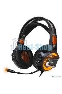 Гарнитура проводная игровая CROWN CMGH-3003 Black&orange