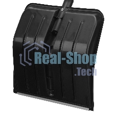 Лопата для уборки снега Сибртех полипропилен, 405х410х1470 мм, деревянный черенок