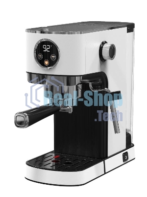 Кофеварка рожковая Korting KCM 1003 EW белый, исп. кофе - молотый, 1.2 л, 1350 Вт, 20 бар