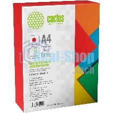 Бумага Cactus CS-CPR-A480500 A4/80г/м2/500л./красный интенсив