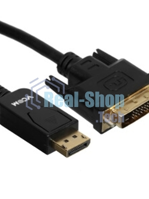 Кабель-переходник DisplayPort M --> DVI M1,8 м VCOM CG606-1.8M