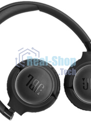 Беспроводные/проводные наушники JBL Tune 680NC черный, накладные, Bluetooth + проводной, адаптивное шумоподавление