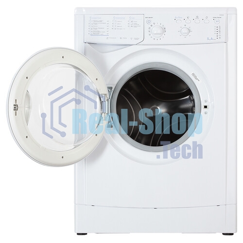 Стиральная машина Indesit EWSB 5085 BK CIS белый, загрузка фронтальная 5 кг, 800 об/мин., класс: А
