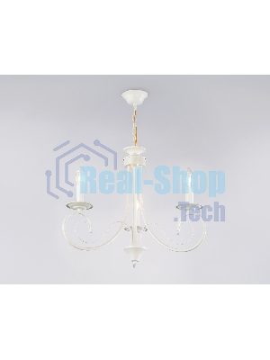 Светильник Ambrella light TR9605/3 WH белый E14/3 max 40W D560*650