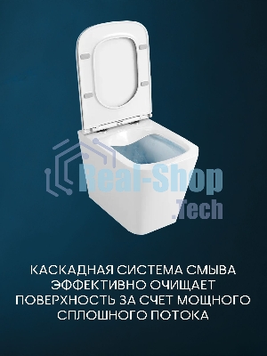 Комплект BAU 6 в 1: рамная инсталляция BAU NEO 45, унитаз подвесной безободковый Bau Stil, быстросъемное сиденье дюропласт микролифт, кнопка смыва BAU Soul, черная матовая