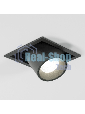 25087/LED 8W 4000K чёрный / Потолочный светодиодный светильник