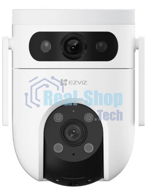 Камера видеонаблюдения IP Ezviz CS-H9C (5МР+5МР) Wi-Fi 2.8-6мм цв. корп.:белый