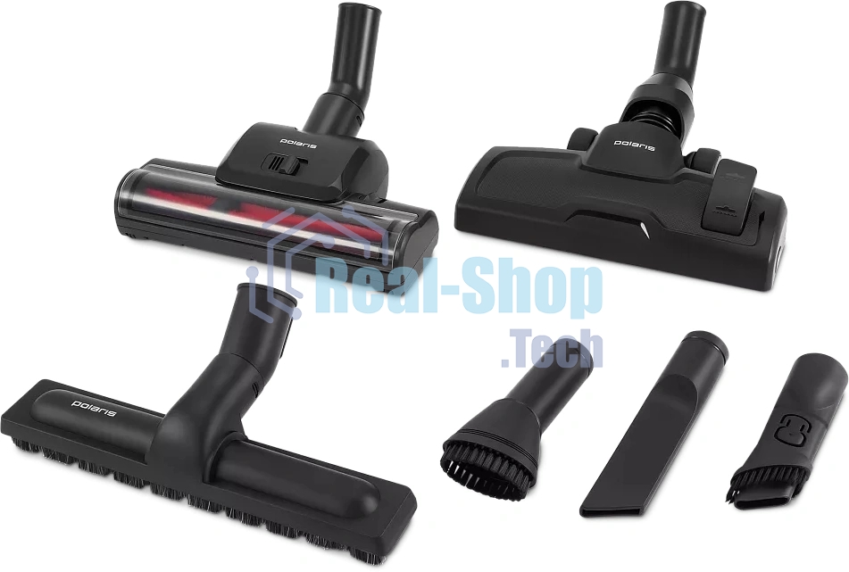 Пылесос Polaris PVC 3344 черный/серый, 650/2200 Вт, уборка сухая, пылесборник контейнер/мешок 2 л