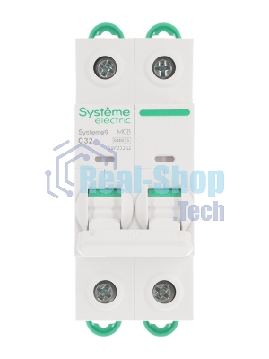 Автоматический выключатель Systeme Electric S9F22232 Systeme9 C 32A 2P 6kA 400В