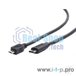 Кабель Cablexpert CCP-USB2-mBMCM-10 USB2.0 microBM/USB3.1TypeC, 3м, 