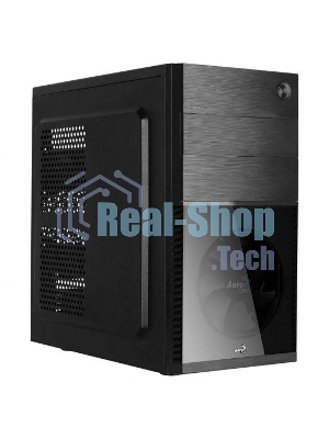 Компьютерный корпус Aerocool/Formula Cs-105, mATX, без БП, 187x361x355мм (ШxГxВ), USB 3.0 x1, USB 2.0 x1, металл 0,5мм, 120-мм вентилятор в комплекте, черный